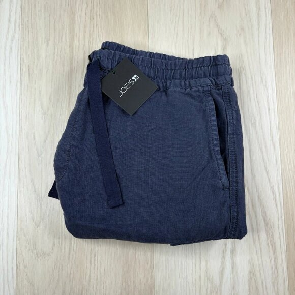 NWT Joe's Jeans Mens Navy Blue Drawstring Waist Moderst Corgo Shorts Size XL - Picture 1 of 11